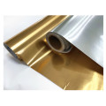 Пленка ПЭТ с металлической щеткой высокого качества с золотым покрытием